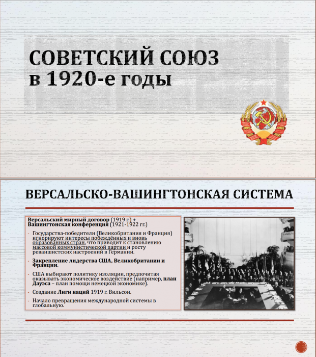Тема 22. СССР в 1920-е годы