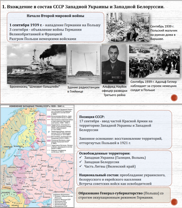 10 класс. Параграф 28. СССР накануне Великой Отечественной войны