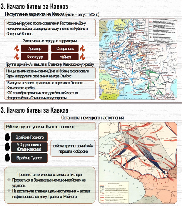 10 класс. Параграф 33 Сталинградская битва. Начало коренного перелома в ходе войны